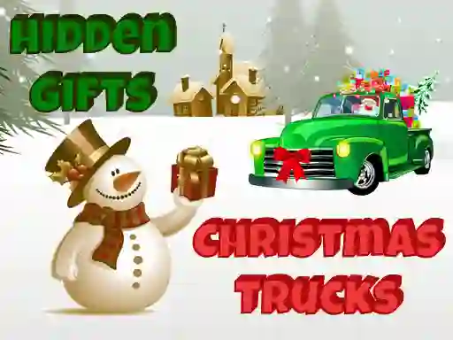 Гульня Christmas Trucks Hidden Gifts онлайн