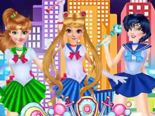 Гульня Sailor Moon Cosplay Show онлайн