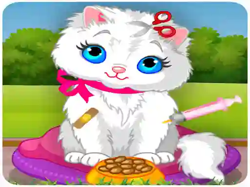Гульня Vet Cat Clinic онлайн