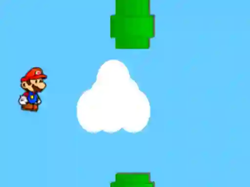 Гульня Flappy Mario онлайн