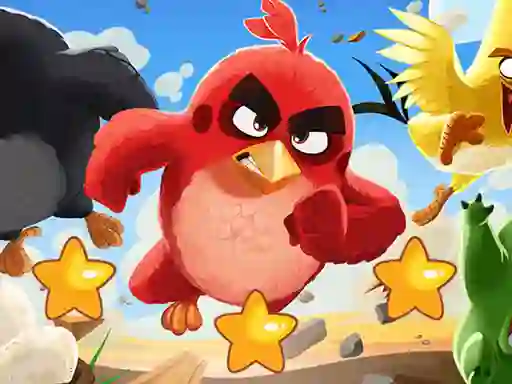 Гульня Angry Birds Hidden Stars онлайн