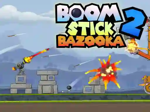 Гульня Boom Stick Bazooka онлайн