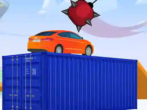 Гульня Crazy Car Trials онлайн