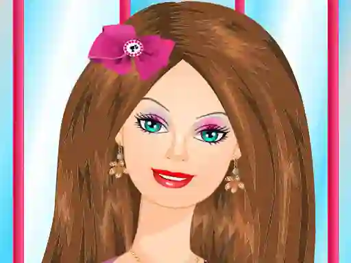 Гульня Barbie Party Makeup онлайн