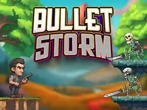 Гульня Bullet Storm онлайн