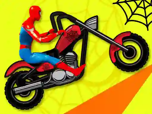 Гульня Spiderman Motorbike онлайн