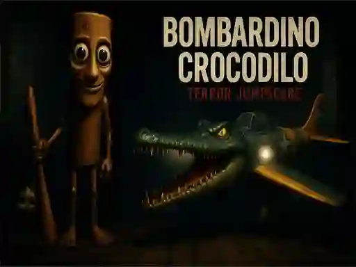 Гульня Bombardino Crocodilo Terror Jumpscare онлайн
