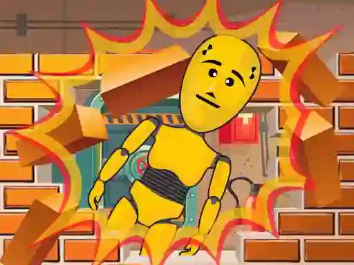 Гульня Kick The Dummy онлайн
