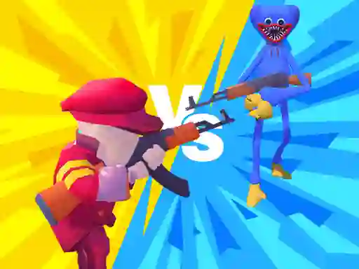 Гульня Huggy Army Commander онлайн