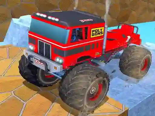 Гульня Monster truck 2022 Stunts онлайн