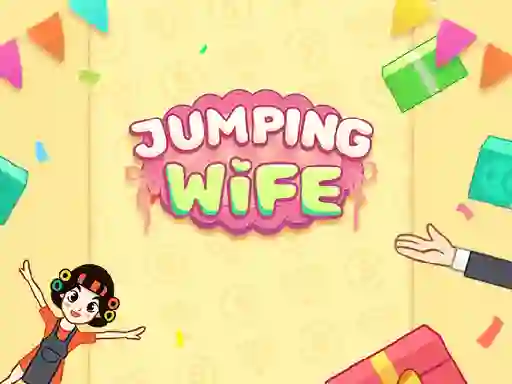 Гульня Jump Wife онлайн