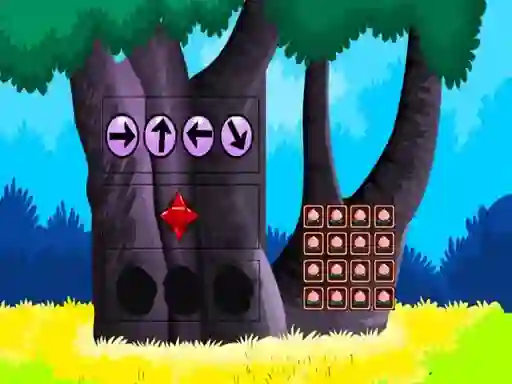 Гульня Tree Land Escape онлайн