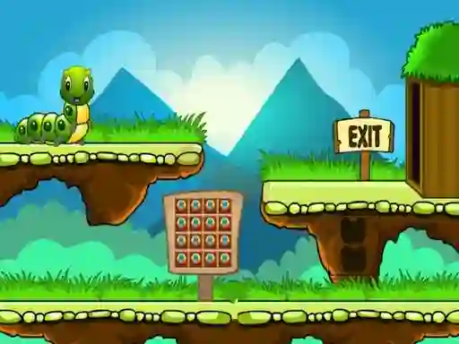 Гульня Caterpillar Escape онлайн