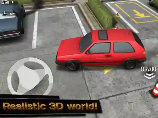 Гульня Backyard car Parking онлайн