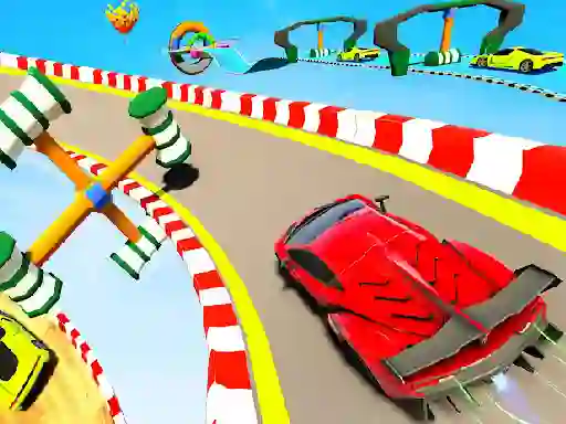 Гульня Stunts Car Challenges онлайн
