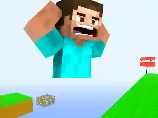 Гульня Minecraft - Gold Steve онлайн