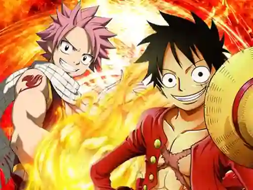 Гульня Fairy Tail Vs One Piece онлайн