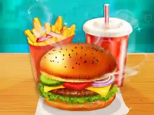 Гульня Happy Kids Burger Maker онлайн