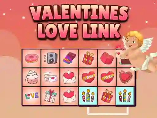 Гульня Valentines Love Link онлайн