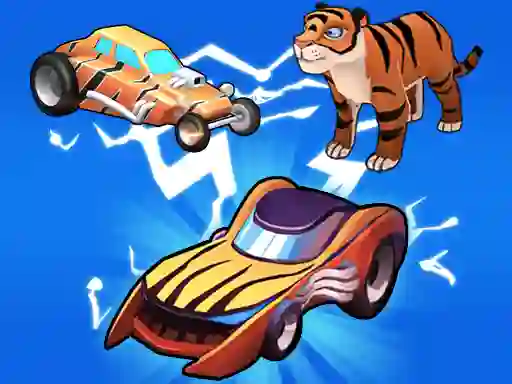 Гульня Merge Car 3D онлайн