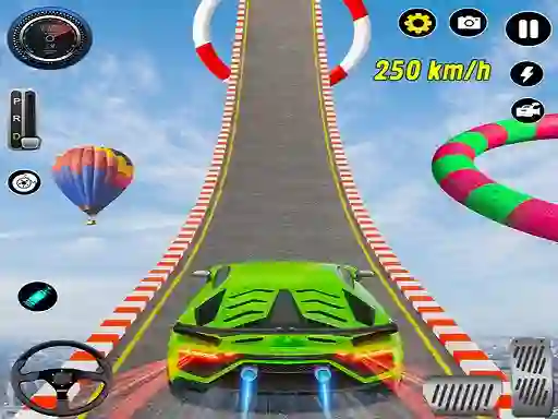 Гульня Car Stunt Ramp Challenge онлайн