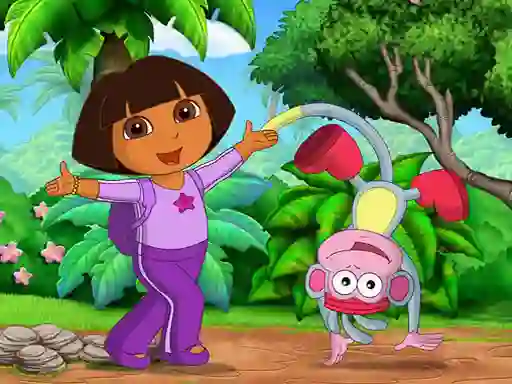 Гульня Find 7 Differences Dora онлайн