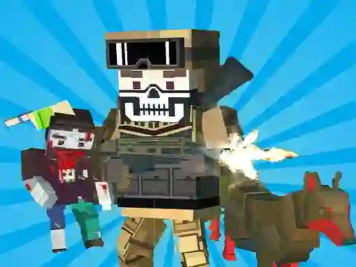 Гульня Crazy Pixel Apocalypse 9 онлайн