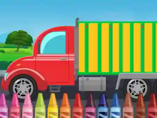 Гульня Truck Coloring онлайн