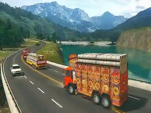 Гульня Indian Cargo Truck Gwadar Port Game онлайн
