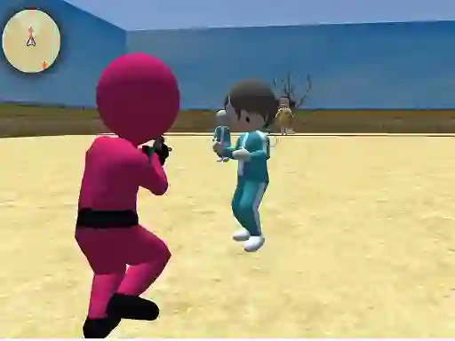 Гульня Squid Game: Shooting Survival онлайн