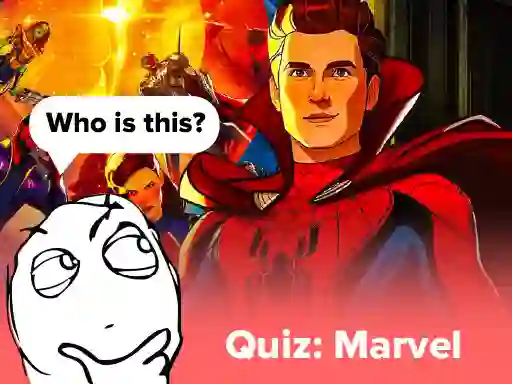 Гульня Quiz: marvel онлайн