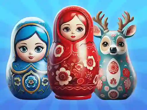 Гульня Sort by Matryoshka Shelves! онлайн