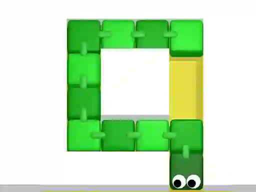 Гульня Snake 3d Mosaic Art онлайн