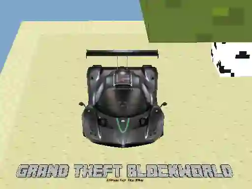 Гульня Grand theft Blockworld онлайн