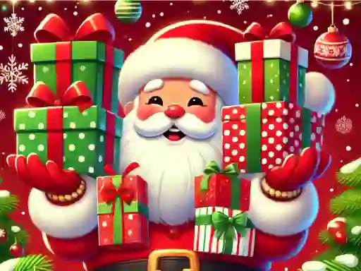 Гульня Christmas Gift Jump онлайн