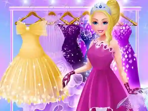 Гульня Cinderella Dress Up Girls онлайн