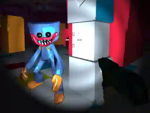 Гульня Poppy Huggy Wuggy Shooter онлайн