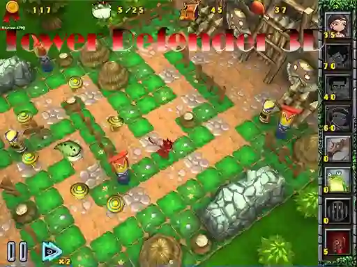Гульня Tower Defense онлайн