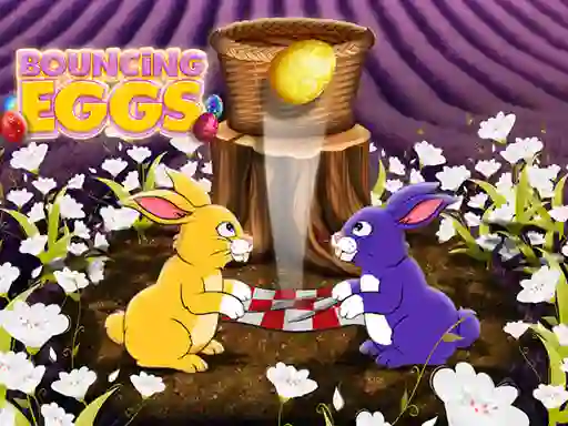 Гульня Bouncing Eggs онлайн