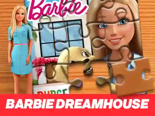 Гульня Barbie Dreamhouse Adventure Jigsaw Puzzle онлайн