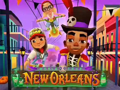 Гульня Subway Surfers New Orleans онлайн