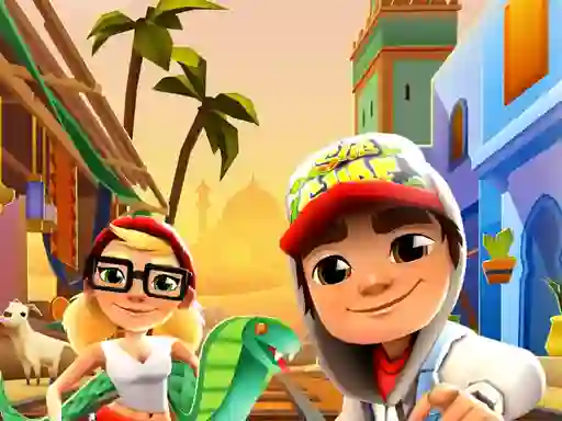Гульня Subway Surfers World Tour: Marrakesh онлайн
