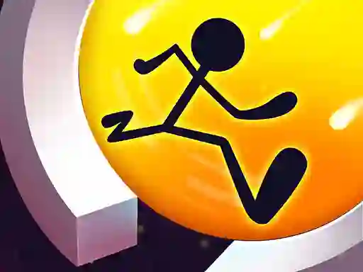 Гульня Stickman runner онлайн