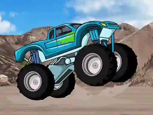 Гульня Monster Truck Wheels 2 онлайн