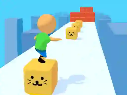 Гульня Cube Surfer онлайн