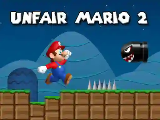 Гульня Unfair Mario 2 онлайн