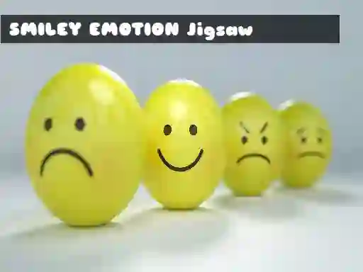 Гульня Smiley Emotion jigsaw онлайн