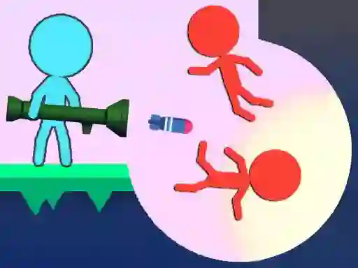 Гульня Stickman Bullets Ragdoll онлайн