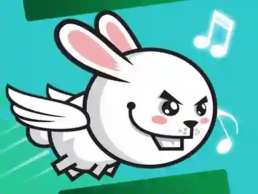 Гульня Flappy Angry Rabbit онлайн