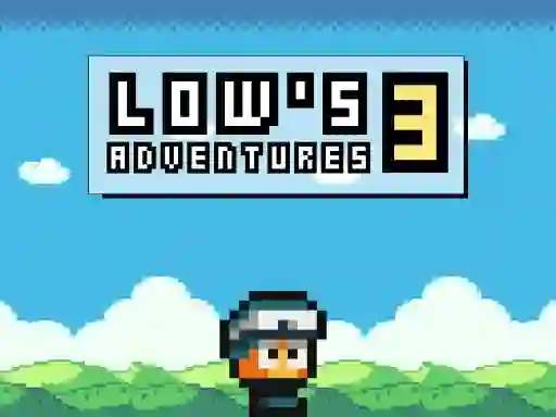 Гульня Lows Adventures 3 онлайн